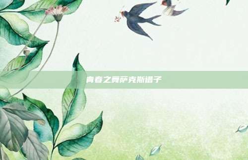 青春之舞萨克斯谱子