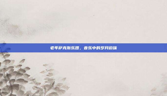 老年萨克斯乐团，音乐中的岁月韵味