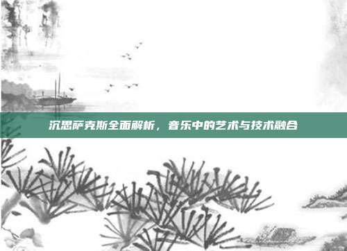 沉思萨克斯全面解析，音乐中的艺术与技术融合