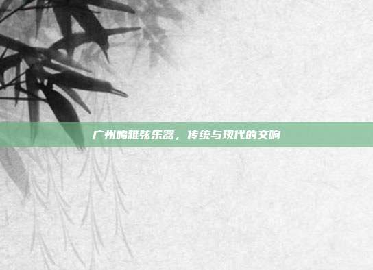 广州鸣雅弦乐器，传统与现代的交响