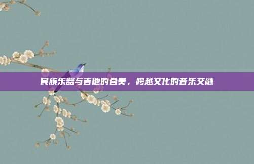 民族乐器与吉他的合奏,跨越文化的音乐交融