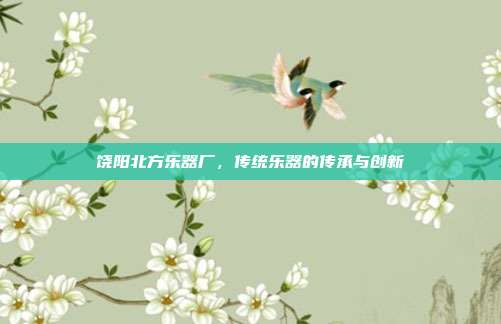 饶阳北方乐器厂，传统乐器的传承与创新