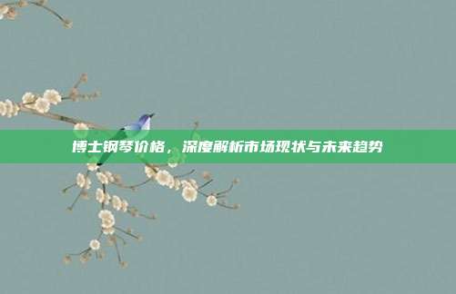 博士钢琴价格，深度解析市场现状与未来趋势