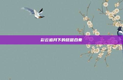 彩云追月下的琵琶合奏