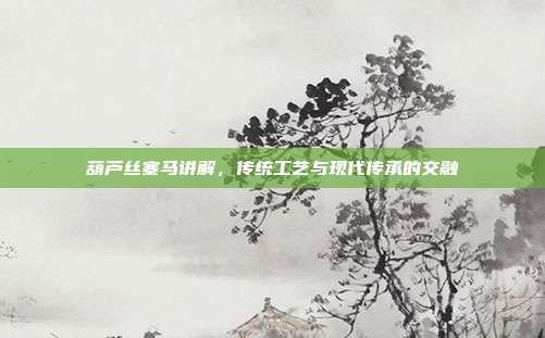 葫芦丝塞马讲解，传统工艺与现代传承的交融