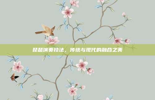 琵琶演奏技法,传统与现代的融合之美