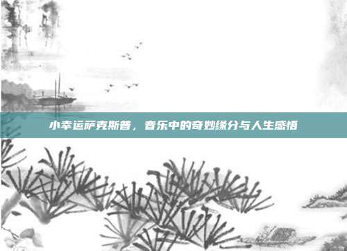 小幸运萨克斯普，音乐中的奇妙缘分与人生感悟