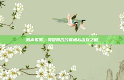 激声乐器，假冒背后的真相与应对之道