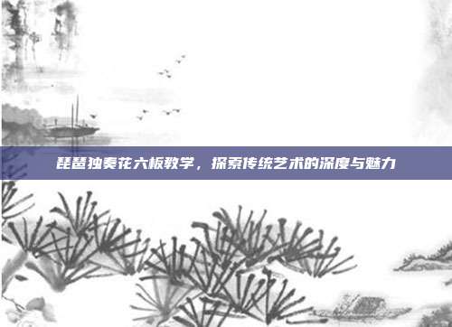 琵琶独奏花六板教学，探索传统艺术的深度与魅力
