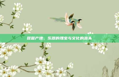 琵琶产地,乐器的瑰宝与文化的源头