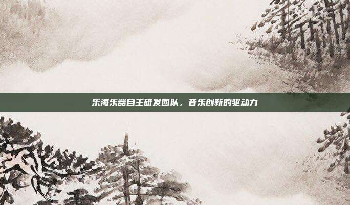 乐海乐器自主研发团队,音乐创新的驱动力