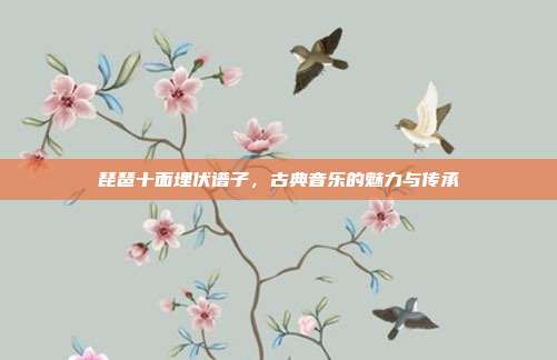 琵琶十面埋伏谱子，古典音乐的魅力与传承