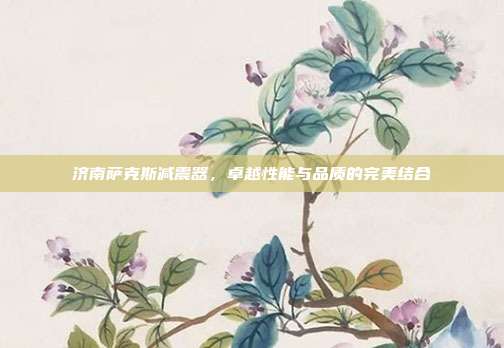 济南萨克斯减震器，卓越性能与品质的完美结合
