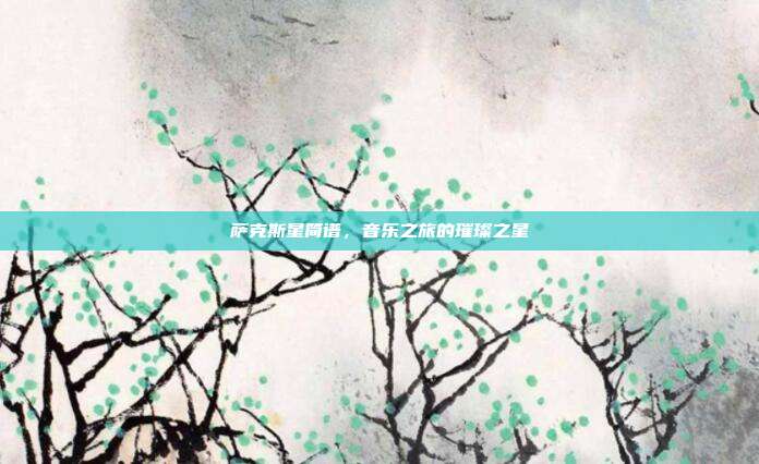 萨克斯星简谱，音乐之旅的璀璨之星