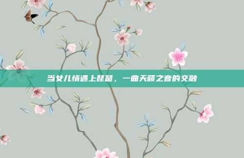 当女儿情遇上琵琶，一曲天籁之音的交融