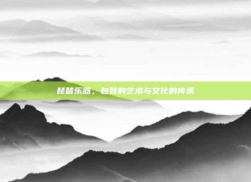 琵琶乐器，包装的艺术与文化的传承