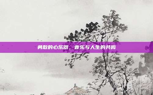 勇敢的心乐器,音乐与人生的共鸣