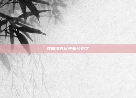 琵琶适合过年弹的谱子