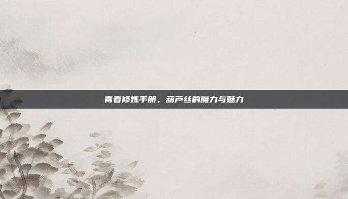 青春修炼手册，葫芦丝的魔力与魅力