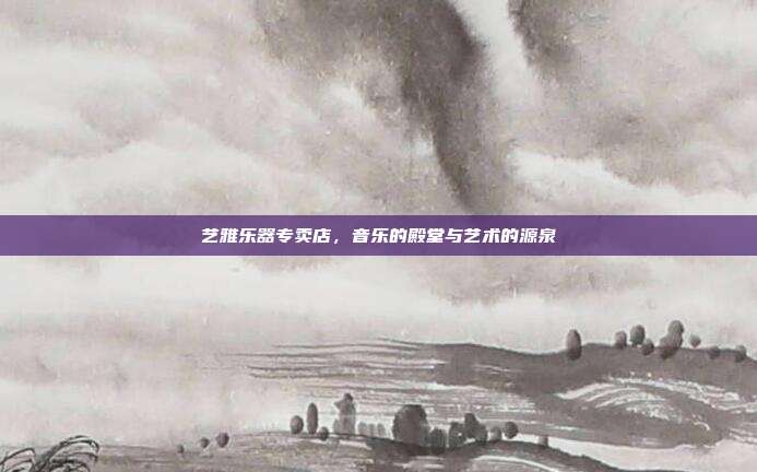 艺雅乐器专卖店，音乐的殿堂与艺术的源泉