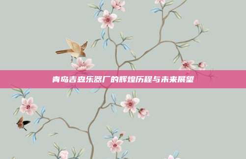 青岛吉森乐器厂的辉煌历程与未来展望
