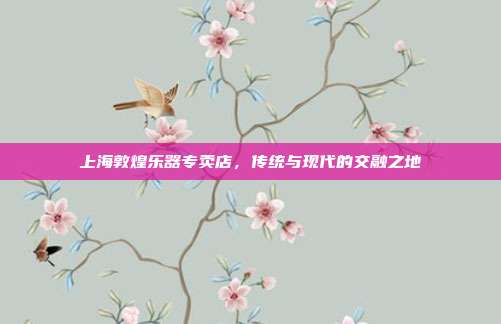 上海敦煌乐器专卖店，传统与现代的交融之地