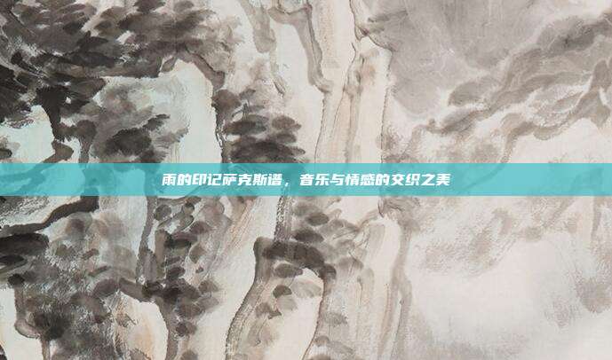 雨的印记萨克斯谱，音乐与情感的交织之美