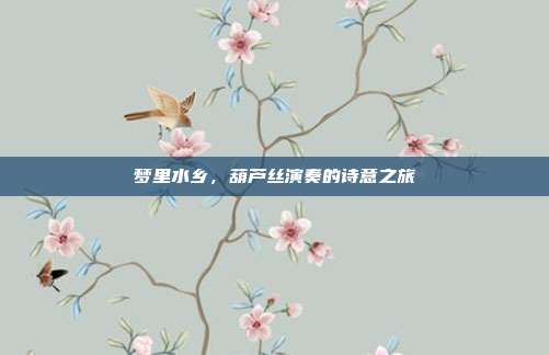 梦里水乡，葫芦丝演奏的诗意之旅