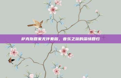 萨克斯回家无伴奏版，音乐之旅的深情回归