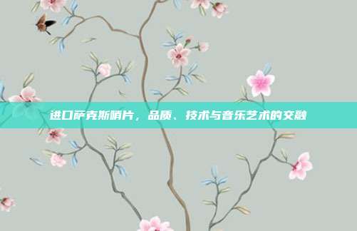 进口萨克斯哨片，品质、技术与音乐艺术的交融