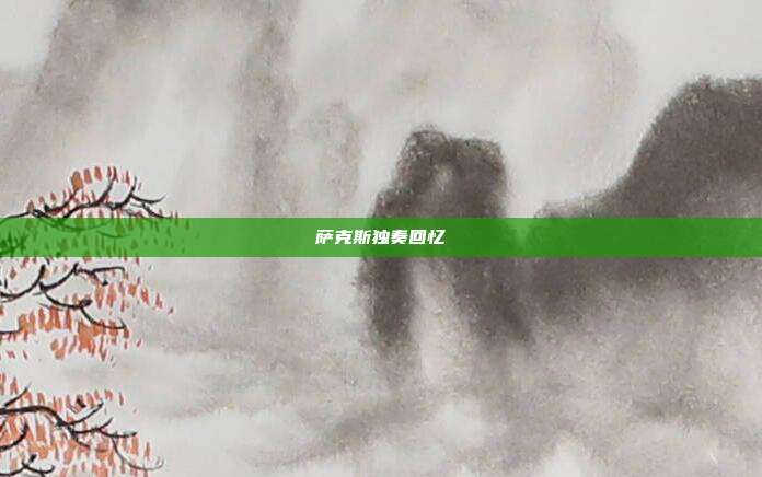 萨克斯独奏回忆
