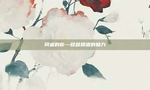同桌的你—琵琶简谱的魅力