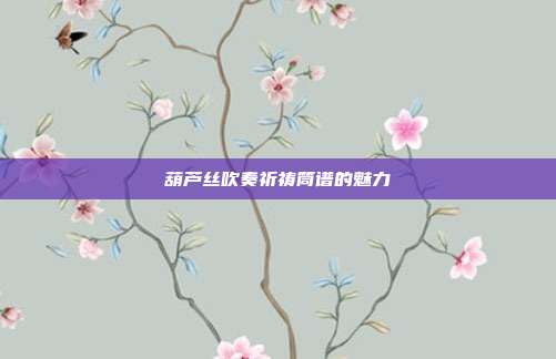 葫芦丝吹奏祈祷筒谱的魅力