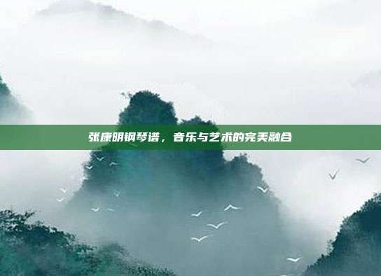 张康明钢琴谱，音乐与艺术的完美融合