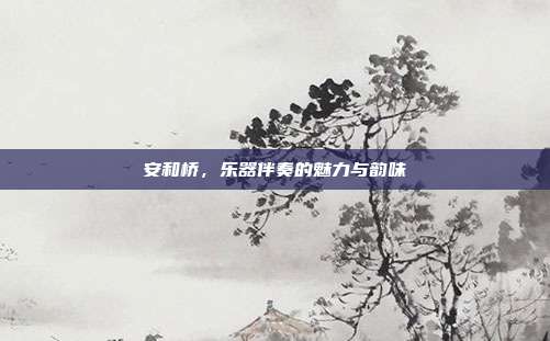 安和桥，乐器伴奏的魅力与韵味