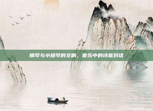 钢琴与小提琴的交响，音乐中的诗意对话