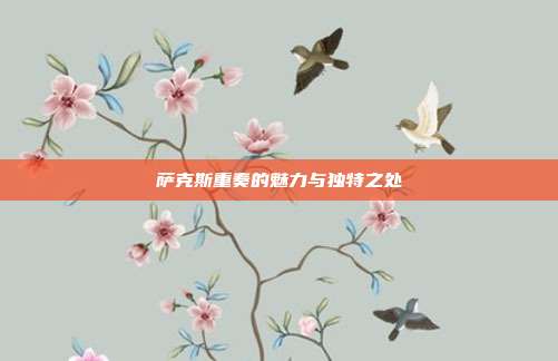 萨克斯重奏的魅力与独特之处