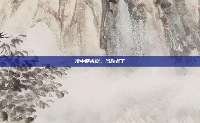 次中萨克斯，当你老了