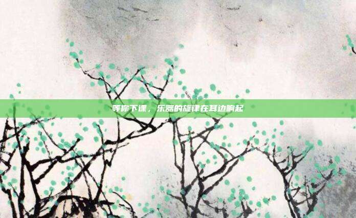 等你下课，乐器的旋律在耳边响起
