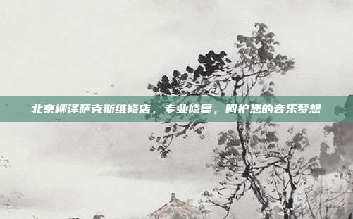 北京柳泽萨克斯维修店，专业修复，呵护您的音乐梦想
