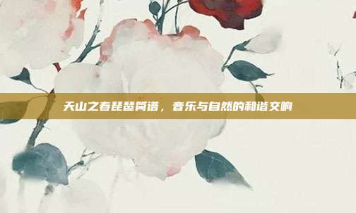 天山之春琵琶简谱，音乐与自然的和谐交响