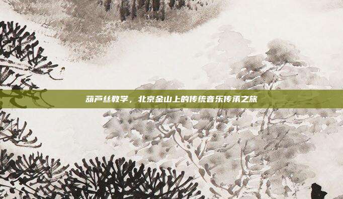 葫芦丝教学，北京金山上的传统音乐传承之旅