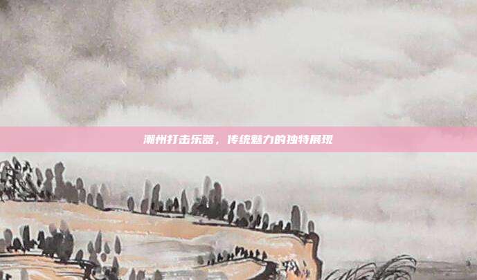 潮州打击乐器，传统魅力的独特展现