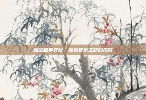 琵琶自学教材，探索音乐之旅的指南