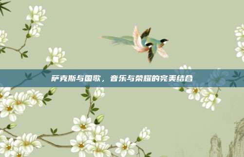 萨克斯与国歌，音乐与荣耀的完美结合