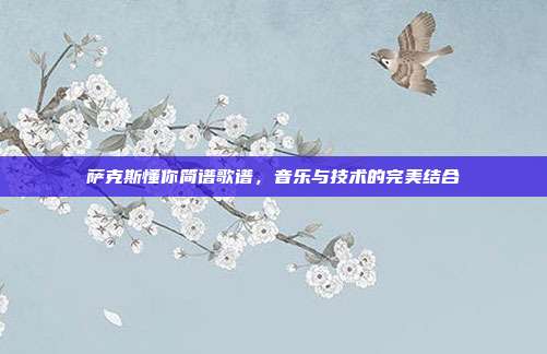 萨克斯懂你简谱歌谱，音乐与技术的完美结合