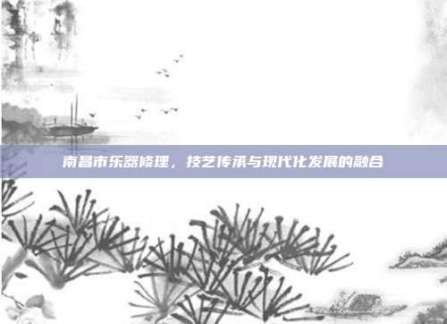 南昌市乐器修理，技艺传承与现代化发展的融合