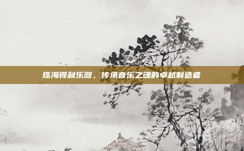 珠海得利乐器，传承音乐之魂的卓越制造者