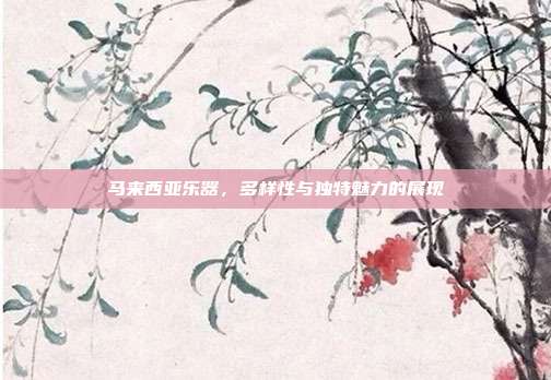 马来西亚乐器,多样性与独特魅力的展现