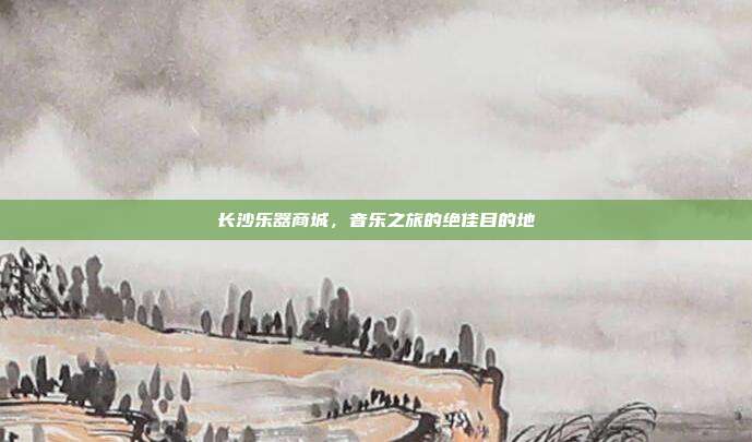 长沙乐器商城，音乐之旅的绝佳目的地